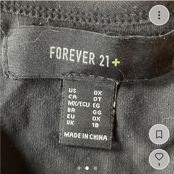 Forever 21 plus size racer back twist front sports bra. - Picture 3 of 3